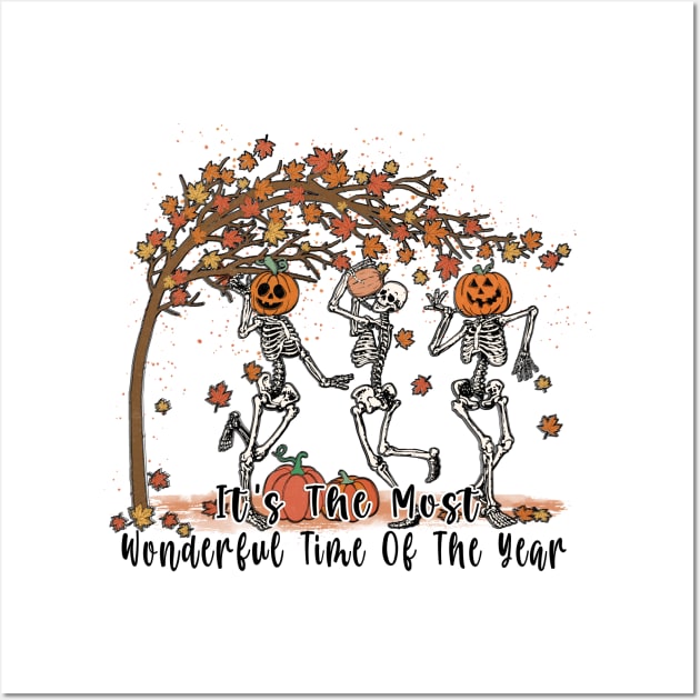 Fall Is The Most Wonderful Time Of Year Wall Art by ThriceCursedPod